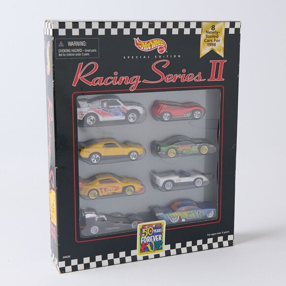 Hot Wheels 1998 Special Edition Racing Series II Toys R Us 50 Years SEALED 8 car - Picture 5 of 8